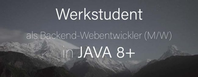 java_header stellenangebot java